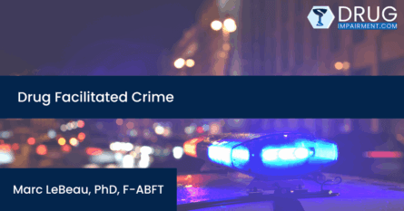 Introduction to Drug Facilitated Crime Investigations Course Cover