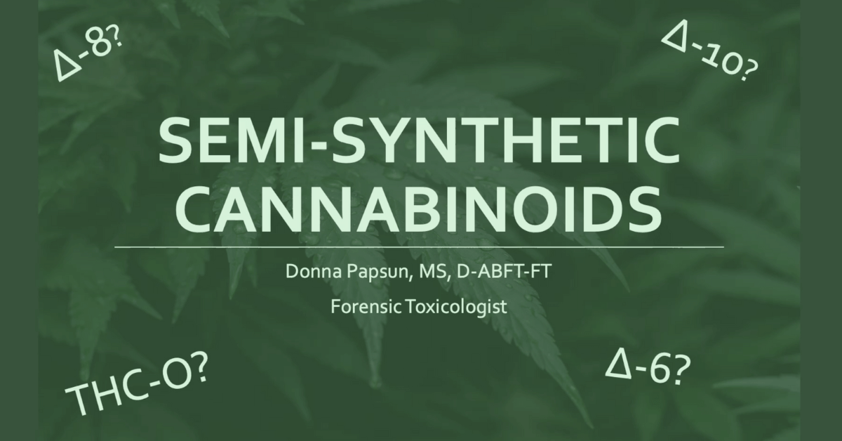 Semi-synthetic cannabinoids course cover