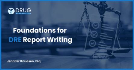 Foundations of DRE Report Writing Course Cover
